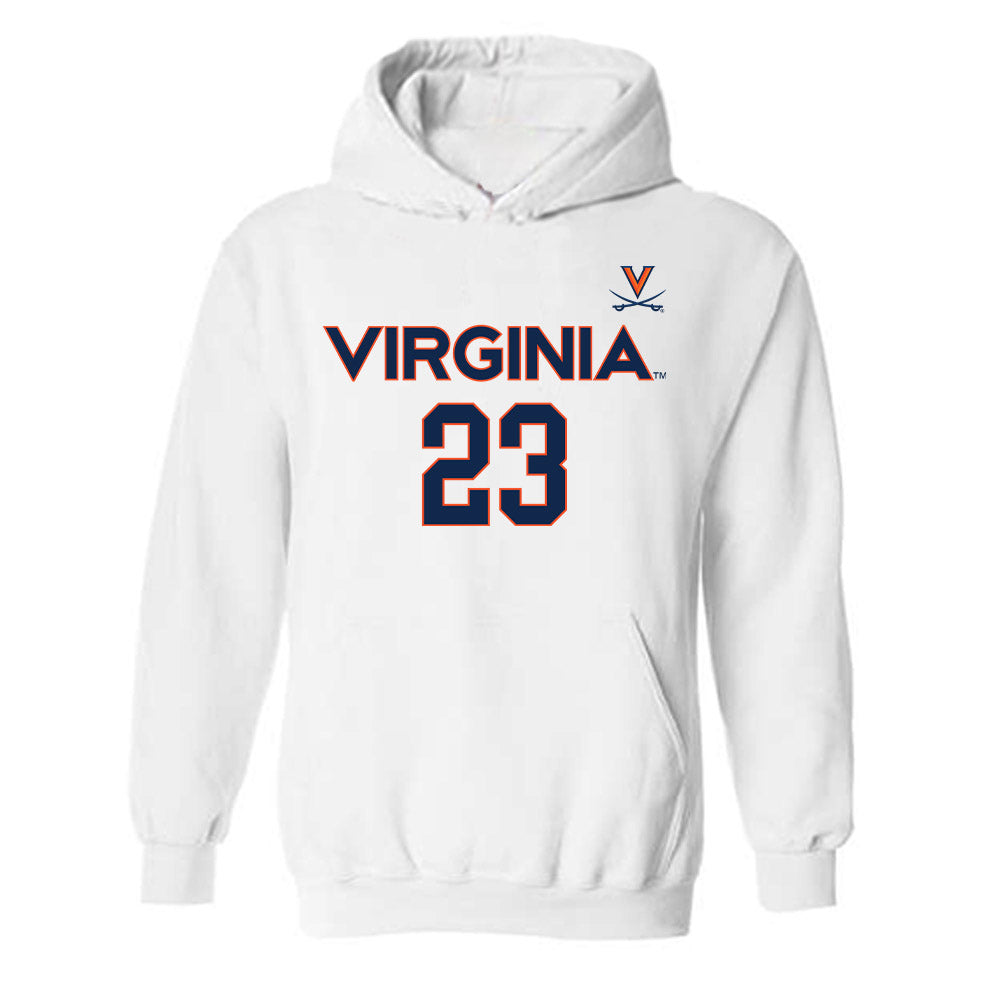 Virginia - NCAA Women's Basketball : Alexia Smith - Hooded Sweatshirt Replica Shersey