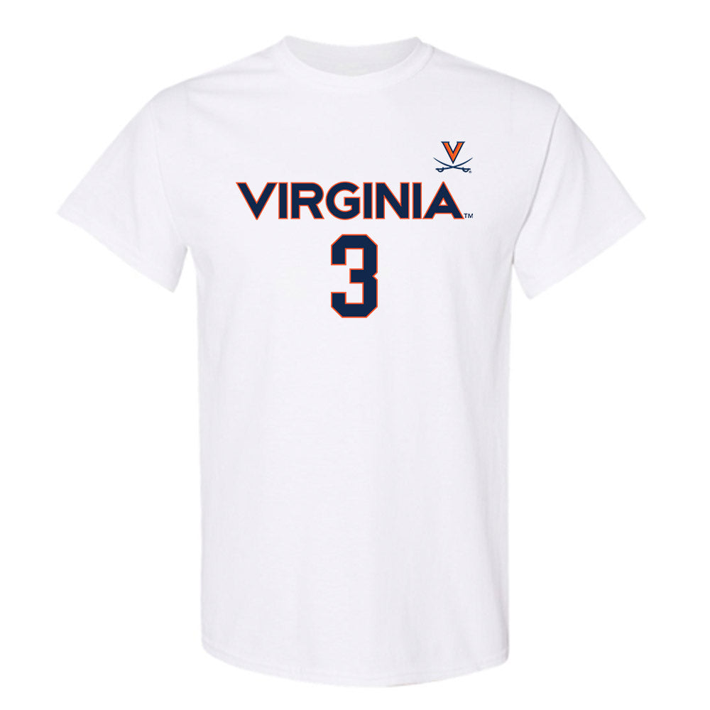 Virginia - NCAA Women's Basketball : Gabrielle White - Replica Shersey T-Shirt-0