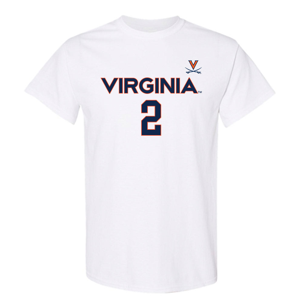 Virginia - NCAA Men's Basketball : Elijah Saunders - Replica Shersey T-Shirt