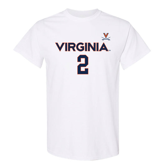 Virginia - NCAA Men's Basketball : Elijah Saunders - Replica Shersey T-Shirt