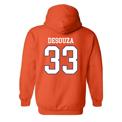 Virginia - NCAA Men's Lacrosse : Matthew DeSouza - Hooded Sweatshirt Replica Shersey