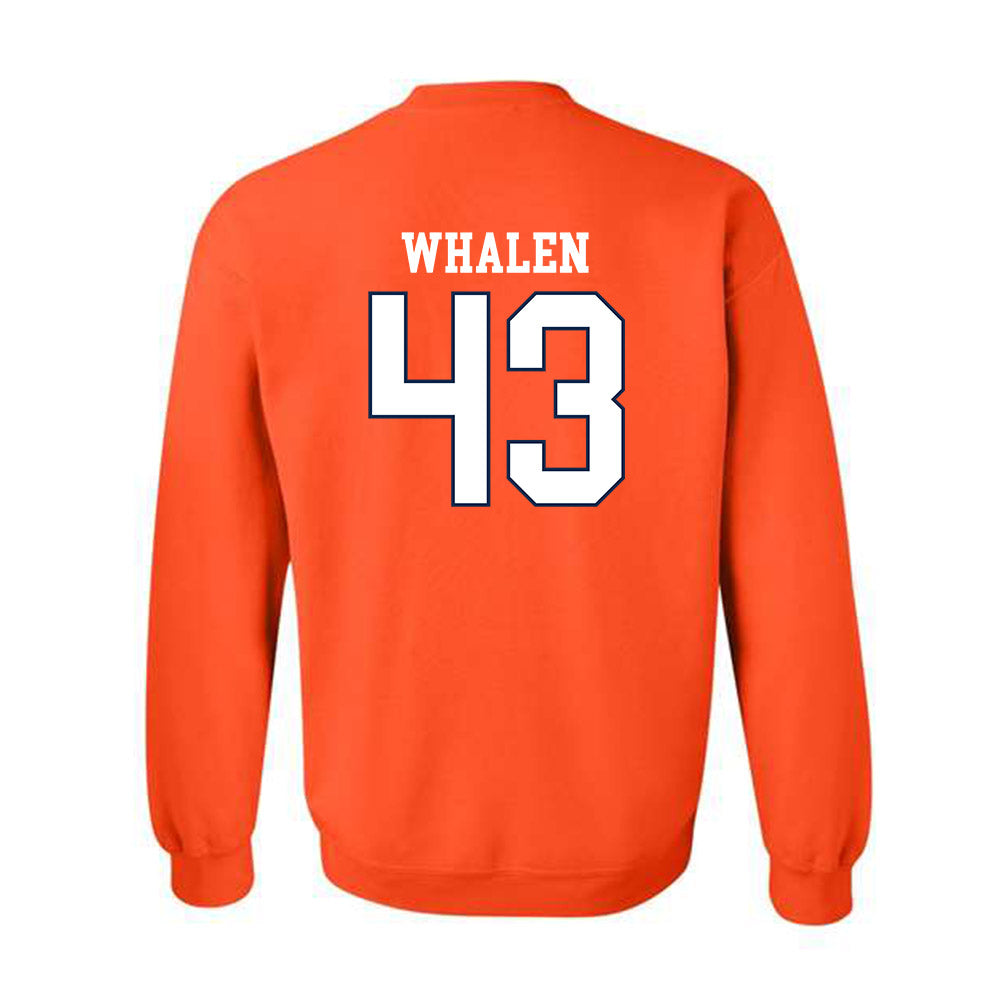 Virginia - NCAA Men's Lacrosse : Mitchell Whalen - Crewneck Sweatshirt Replica Shersey