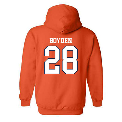 Virginia - NCAA Men's Lacrosse : Jack Boyden - Hooded Sweatshirt Replica Shersey