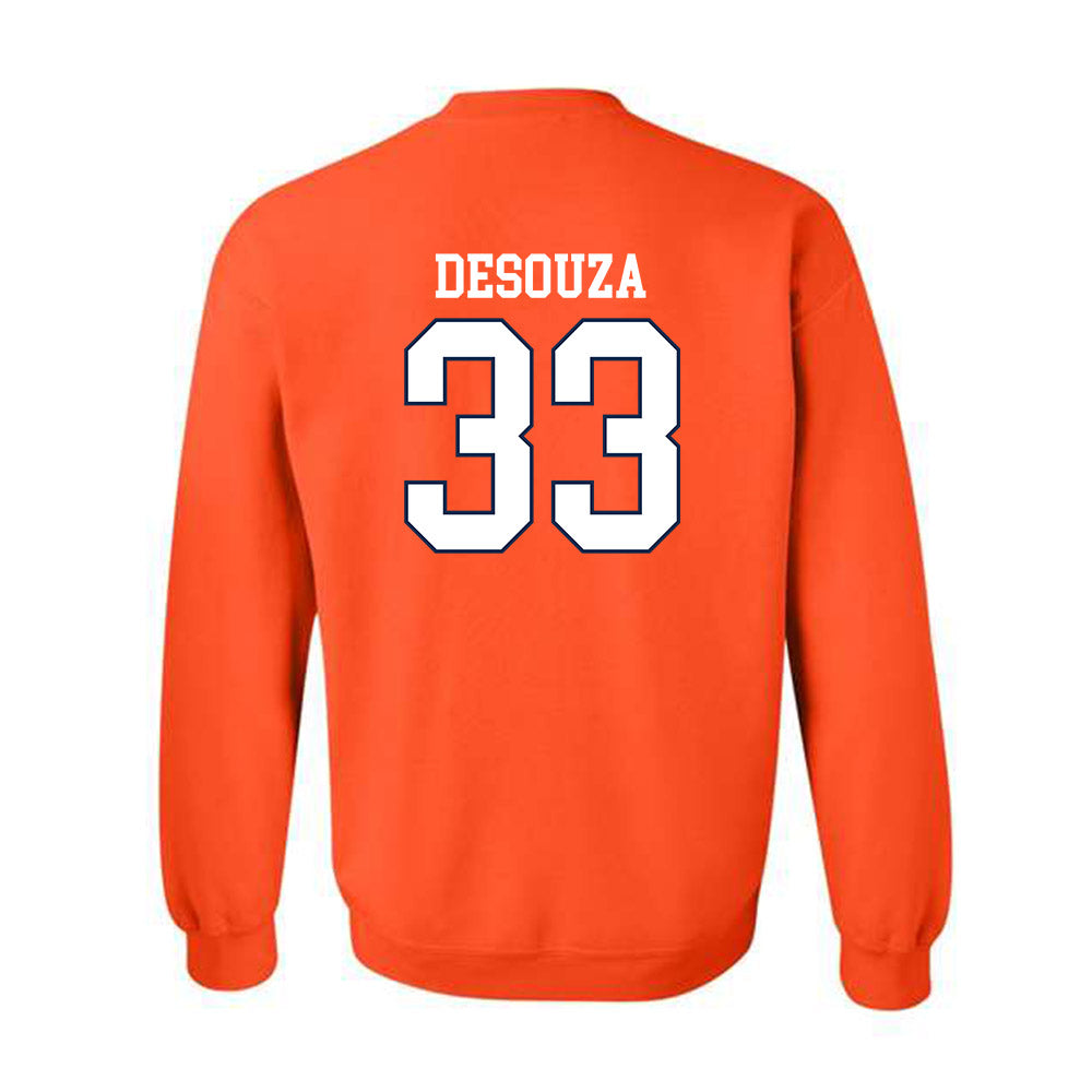 Virginia - NCAA Men's Lacrosse : Matthew DeSouza - Crewneck Sweatshirt Replica Shersey