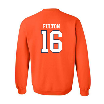 Virginia - NCAA Men's Lacrosse : George Fulton - Crewneck Sweatshirt Replica Shersey