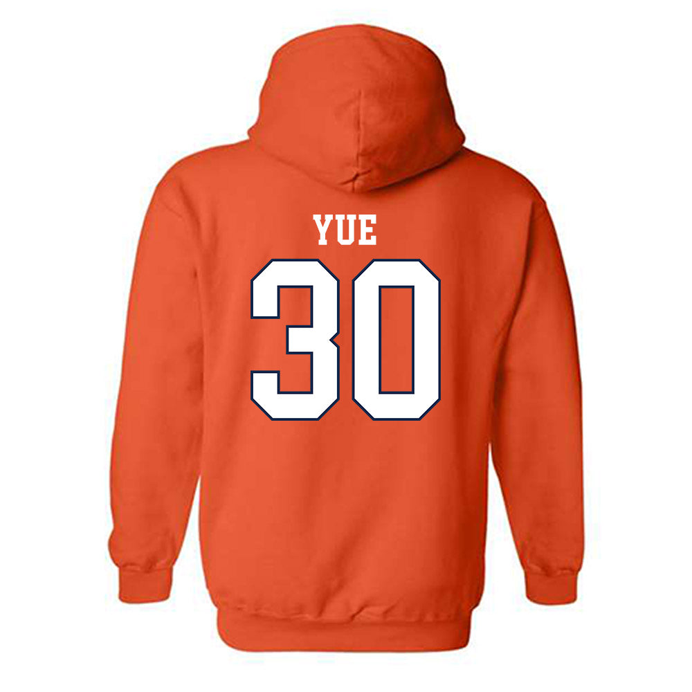 Virginia - NCAA Men's Lacrosse : Bennett Yue - Hooded Sweatshirt Replica Shersey