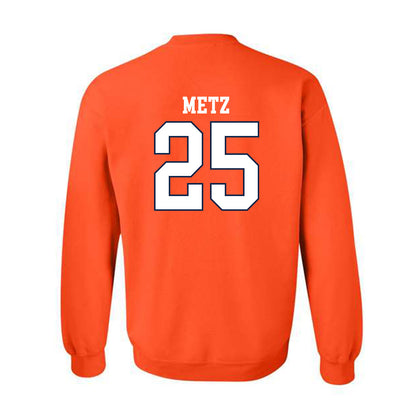 Virginia - NCAA Men's Lacrosse : Henry Metz - Crewneck Sweatshirt Replica Shersey