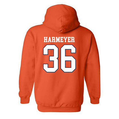 Virginia - NCAA Men's Lacrosse : Michael Harmeyer - Hooded Sweatshirt Replica Shersey