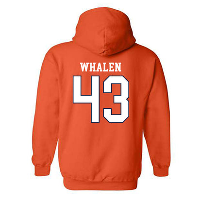 Virginia - NCAA Men's Lacrosse : Mitchell Whalen - Hooded Sweatshirt Replica Shersey