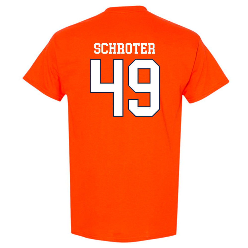 Virginia - NCAA Men's Lacrosse : John Schroter - T-Shirt Replica Shersey