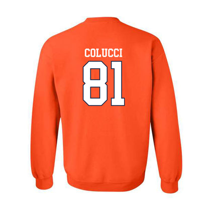 Virginia - NCAA Men's Lacrosse : Thomas Colucci - Crewneck Sweatshirt Replica Shersey