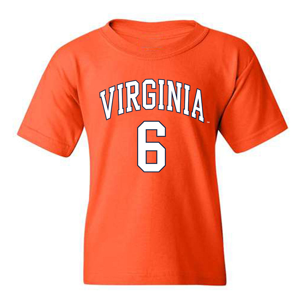 Virginia - NCAA Men's Lacrosse : Will Inderlied - Youth T-Shirt Replica Shersey