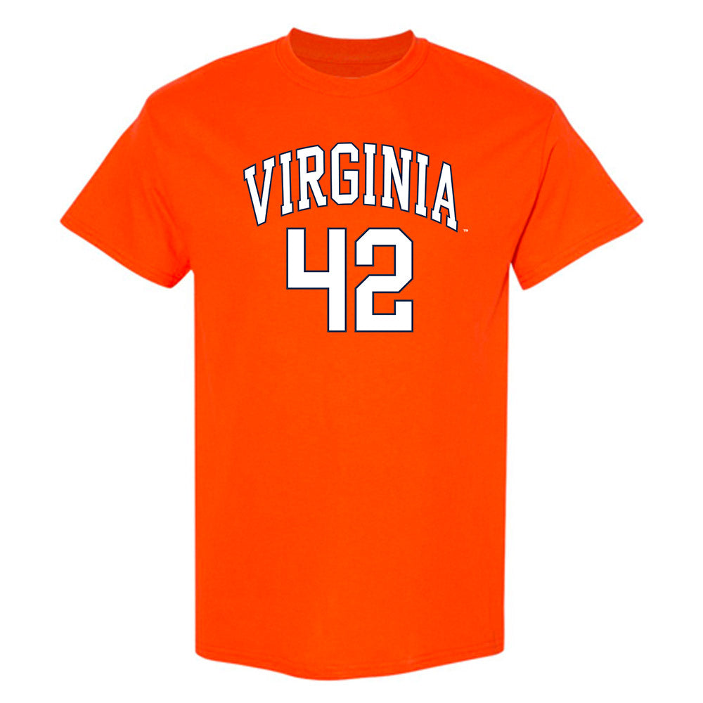 Virginia - NCAA Men's Lacrosse : Luke Jamin - Replica Shersey T-Shirt-0
