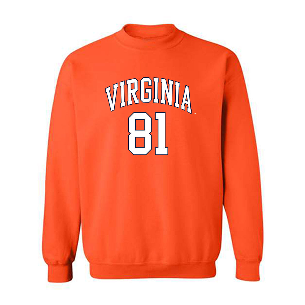 Virginia - NCAA Men's Lacrosse : Thomas Colucci - Crewneck Sweatshirt Replica Shersey