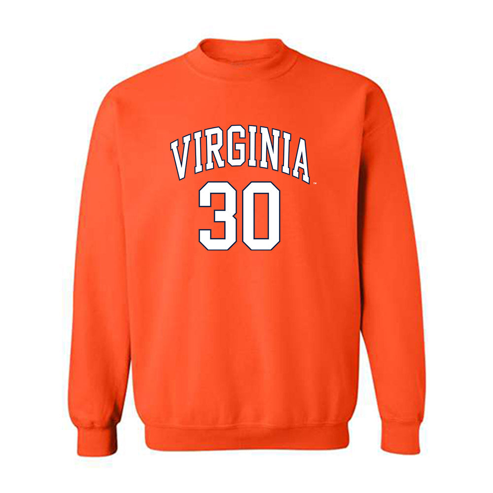 Virginia - NCAA Men's Lacrosse : Bennett Yue - Crewneck Sweatshirt Replica Shersey