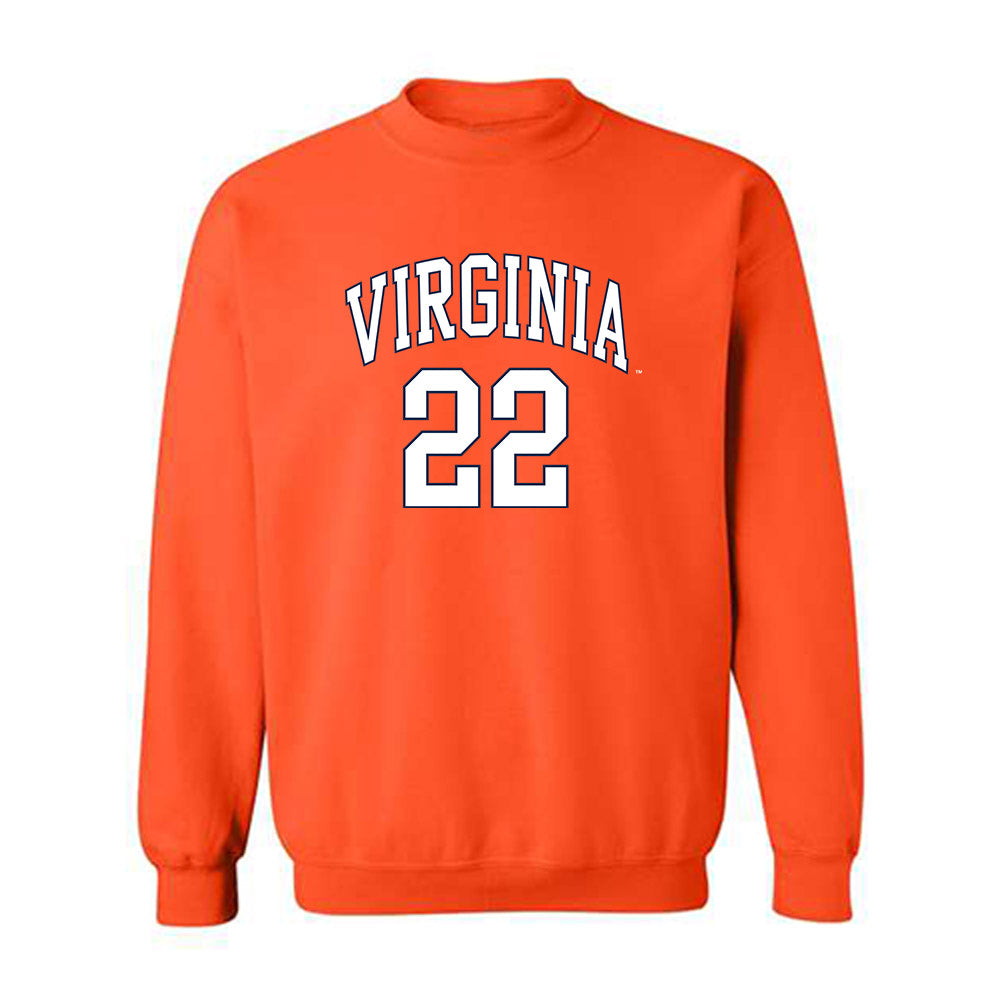 Virginia - NCAA Men's Lacrosse : Eli Petty - Crewneck Sweatshirt Replica Shersey