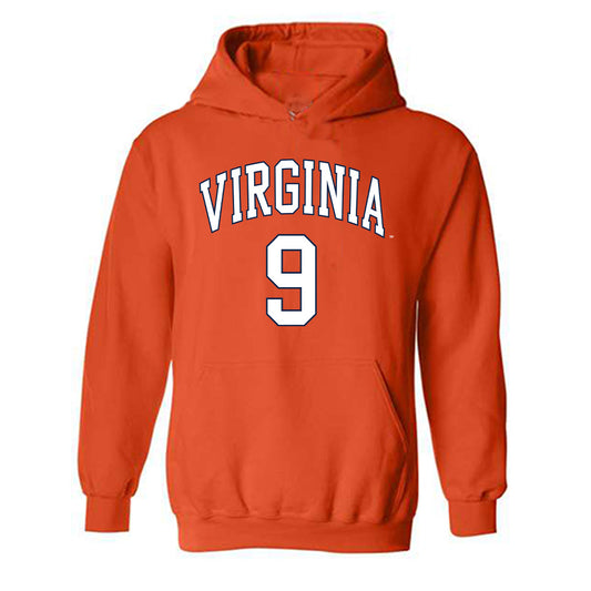 Virginia - NCAA Men's Lacrosse : Tucker Mullen - Hooded Sweatshirt Replica Shersey