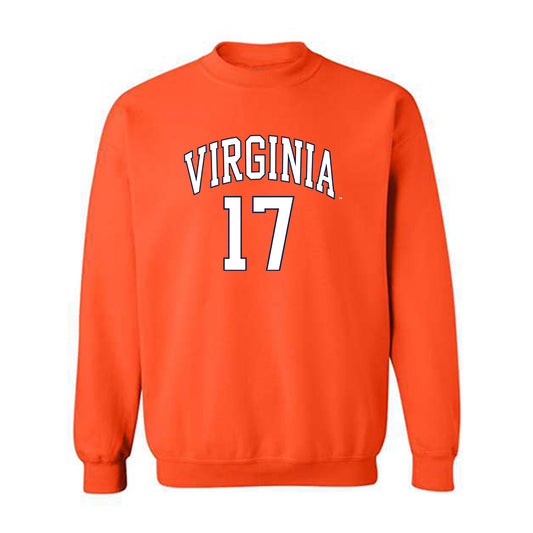 Virginia - NCAA Men's Lacrosse : Mack Till - Crewneck Sweatshirt Replica Shersey