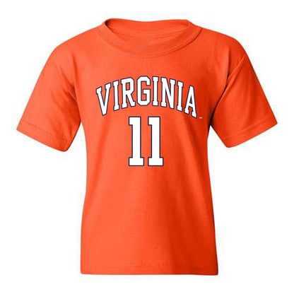 Virginia - NCAA Men's Lacrosse : Caulley Deringer - Youth T-Shirt Replica Shersey