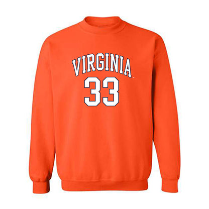 Virginia - NCAA Men's Lacrosse : Matthew DeSouza - Crewneck Sweatshirt Replica Shersey