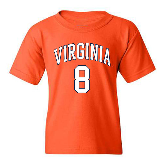 Virginia - NCAA Men's Lacrosse : Luke Pisani - Youth T-Shirt Replica Shersey