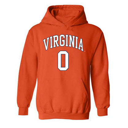 Virginia - NCAA Men's Lacrosse : Kian McCarthy - Replica Shersey Hooded Sweatshirt