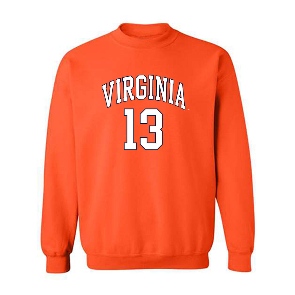 Virginia - NCAA Men's Lacrosse : Ryan Colsey - Crewneck Sweatshirt Replica Shersey