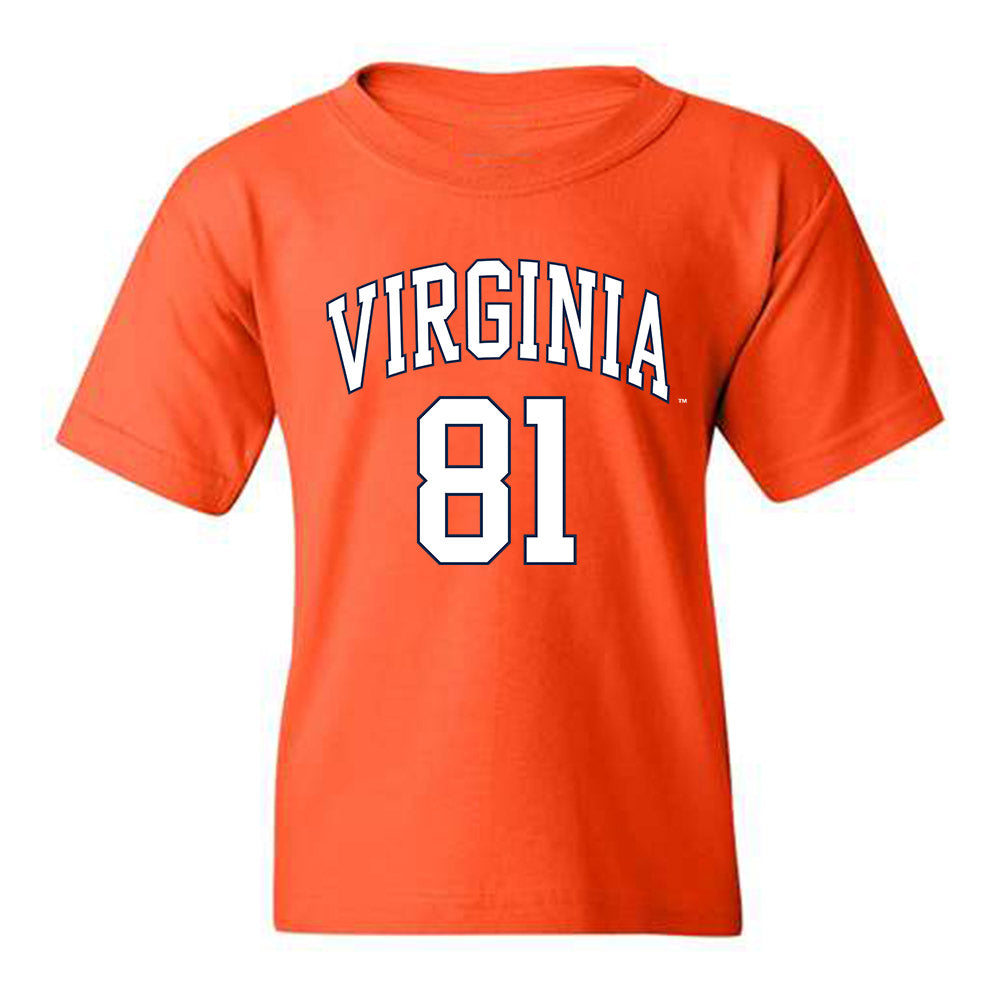 Virginia - NCAA Men's Lacrosse : Thomas Colucci - Youth T-Shirt Replica Shersey