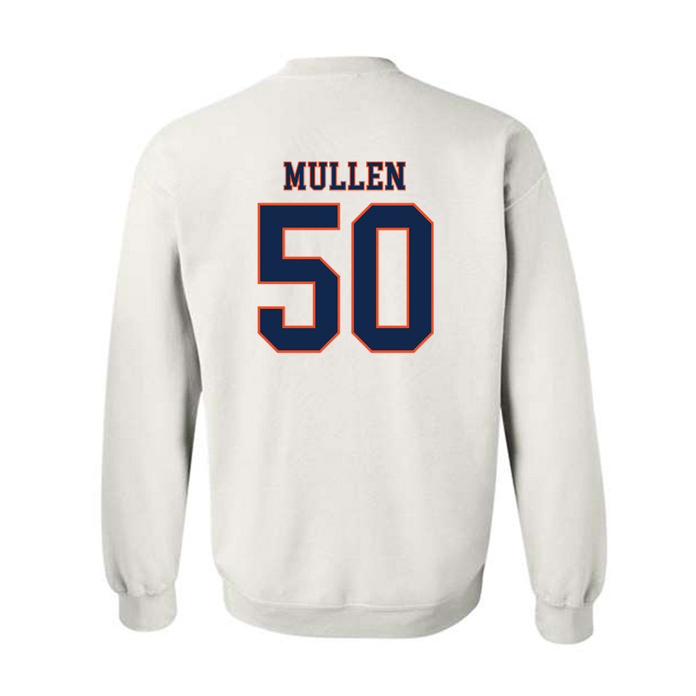 Virginia - NCAA Men's Lacrosse : Tucker Mullen - Replica Shersey Crewneck Sweatshirt-1