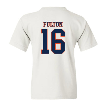 Virginia - NCAA Men's Lacrosse : George Fulton - Youth T-Shirt Replica Shersey