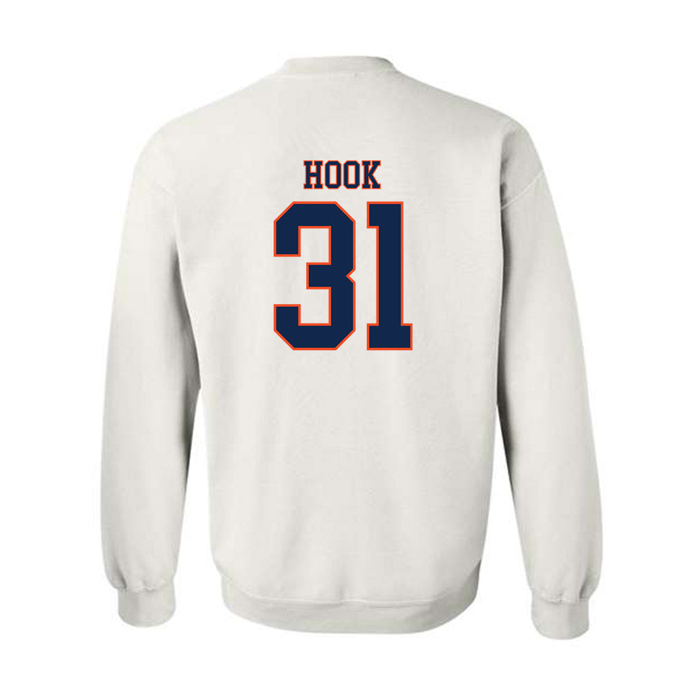 Virginia - NCAA Men's Lacrosse : Colin Hook - Crewneck Sweatshirt Replica Shersey