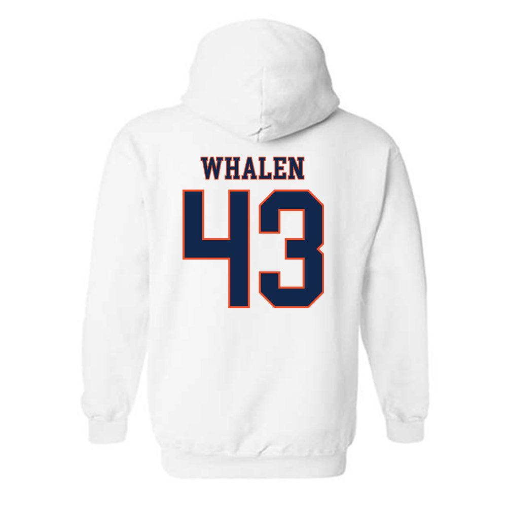 Virginia - NCAA Men's Lacrosse : Mitchell Whalen - Hooded Sweatshirt Replica Shersey