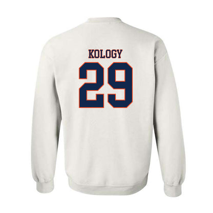 Virginia - NCAA Men's Lacrosse : Griffin Kology - Crewneck Sweatshirt Replica Shersey