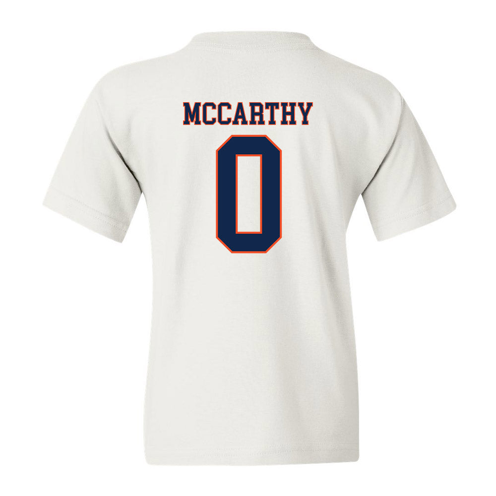 Virginia - NCAA Men's Lacrosse : Kian McCarthy - Replica Shersey Youth T-Shirt