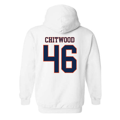 Virginia - NCAA Men's Lacrosse : Dawson Chitwood - Hooded Sweatshirt Replica Shersey