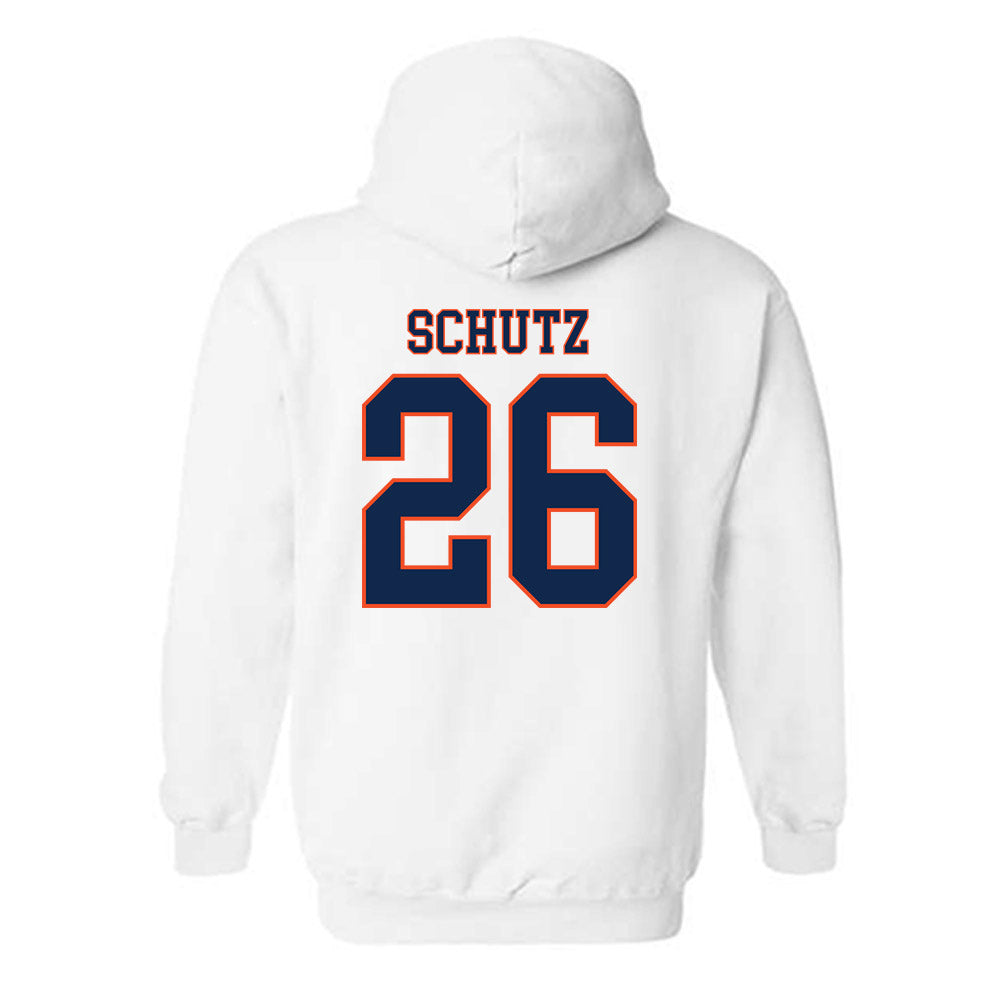 Virginia - NCAA Men's Lacrosse : Griffin Schutz - Hooded Sweatshirt Replica Shersey