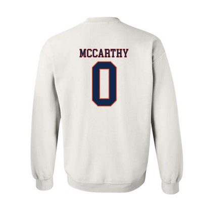 Virginia - NCAA Men's Lacrosse : Kian McCarthy - Replica Shersey Crewneck Sweatshirt