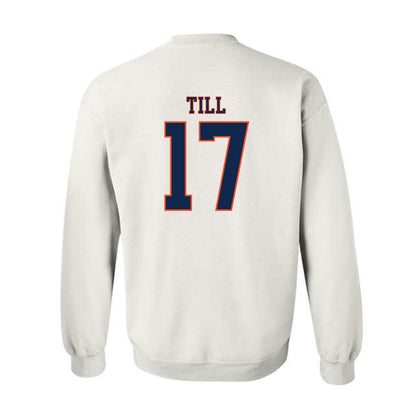 Virginia - NCAA Men's Lacrosse : Macklin Till - Crewneck Sweatshirt Replica Shersey