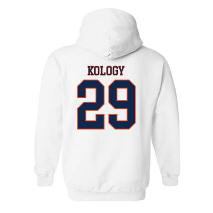 Virginia - NCAA Men's Lacrosse : Griffin Kology - Hooded Sweatshirt Replica Shersey