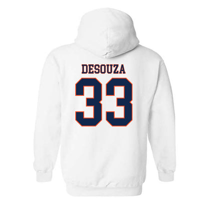 Virginia - NCAA Men's Lacrosse : Matthew DeSouza - Hooded Sweatshirt Replica Shersey