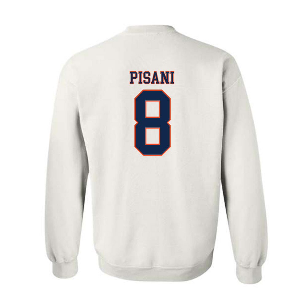 Virginia - NCAA Men's Lacrosse : Luke Pisani - Crewneck Sweatshirt Replica Shersey