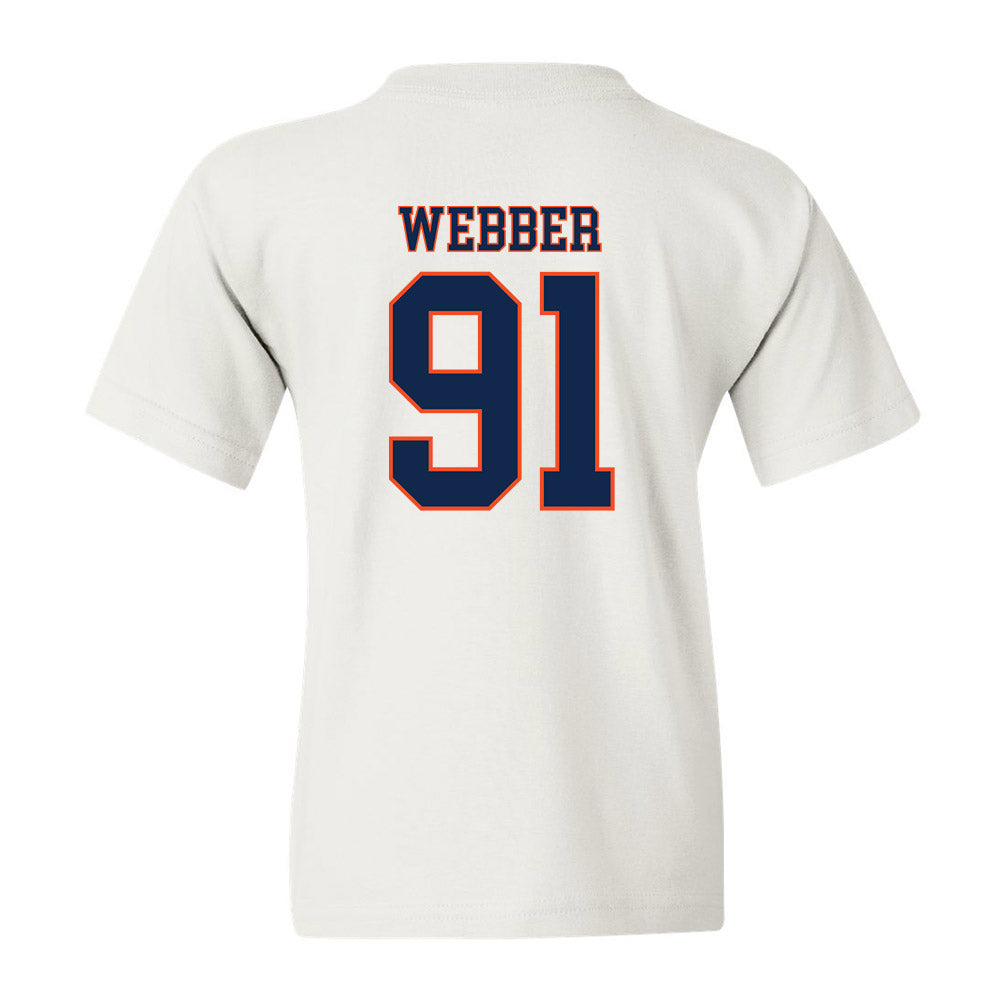 Virginia - NCAA Men's Lacrosse : Cole Webber - Youth T-Shirt Replica Shersey