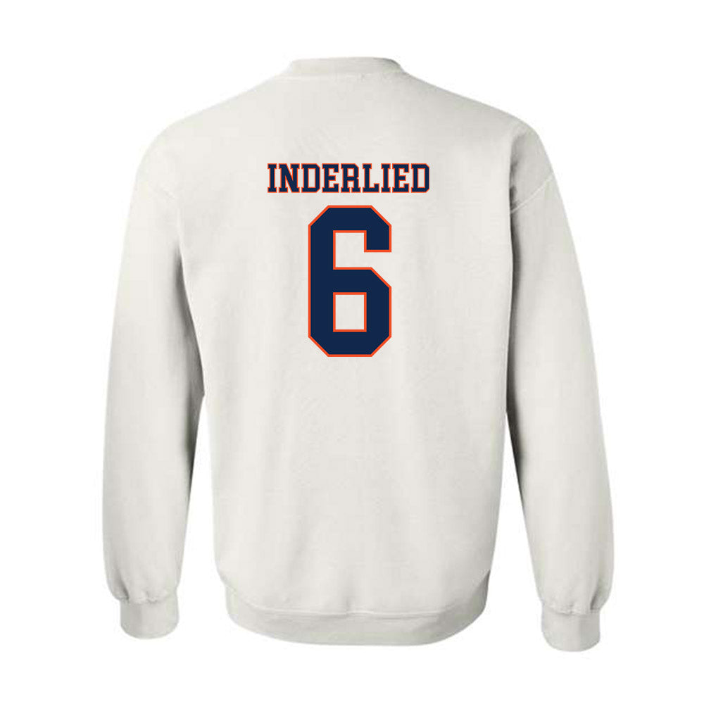 Virginia - NCAA Men's Lacrosse : Will Inderlied - Crewneck Sweatshirt Replica Shersey