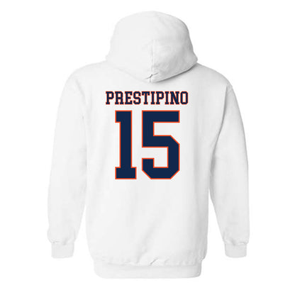 Virginia - NCAA Men's Lacrosse : Michael Prestipino - Hooded Sweatshirt Replica Shersey