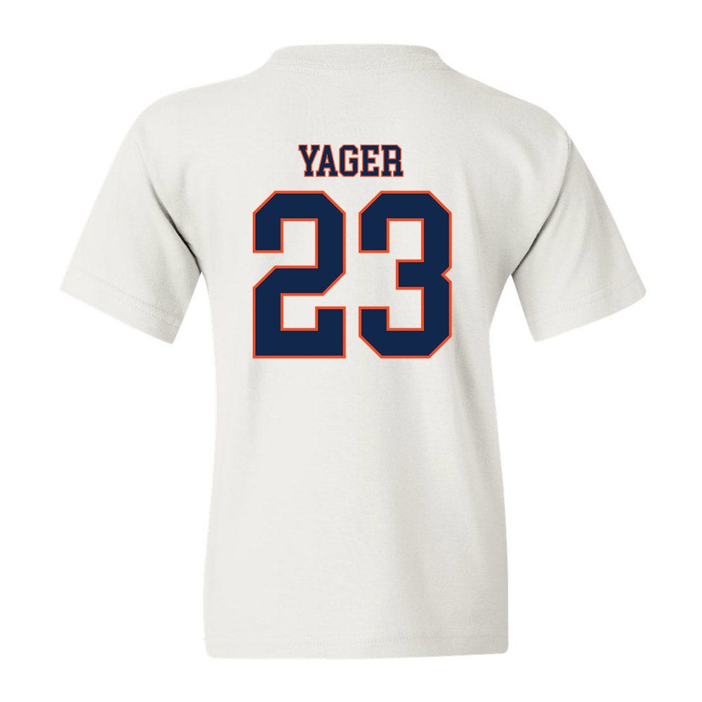 Virginia - NCAA Men's Lacrosse : Chase Yager - Youth T-Shirt Replica Shersey