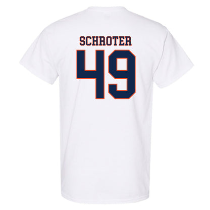 Virginia - NCAA Men's Lacrosse : John Schroter - T-Shirt Replica Shersey