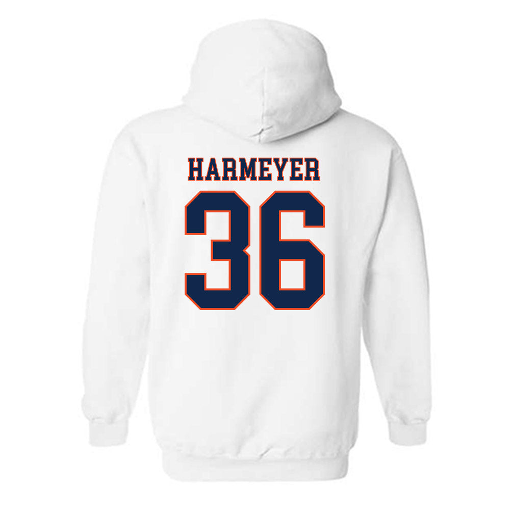 Virginia - NCAA Men's Lacrosse : Michael Harmeyer - Hooded Sweatshirt Replica Shersey