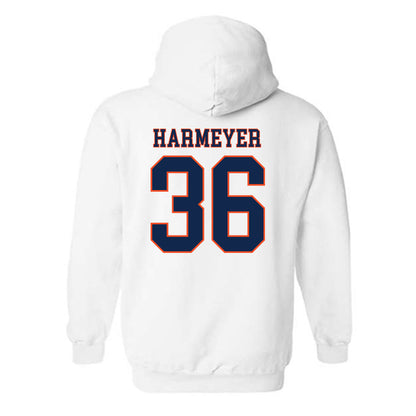 Virginia - NCAA Men's Lacrosse : Michael Harmeyer - Hooded Sweatshirt Replica Shersey