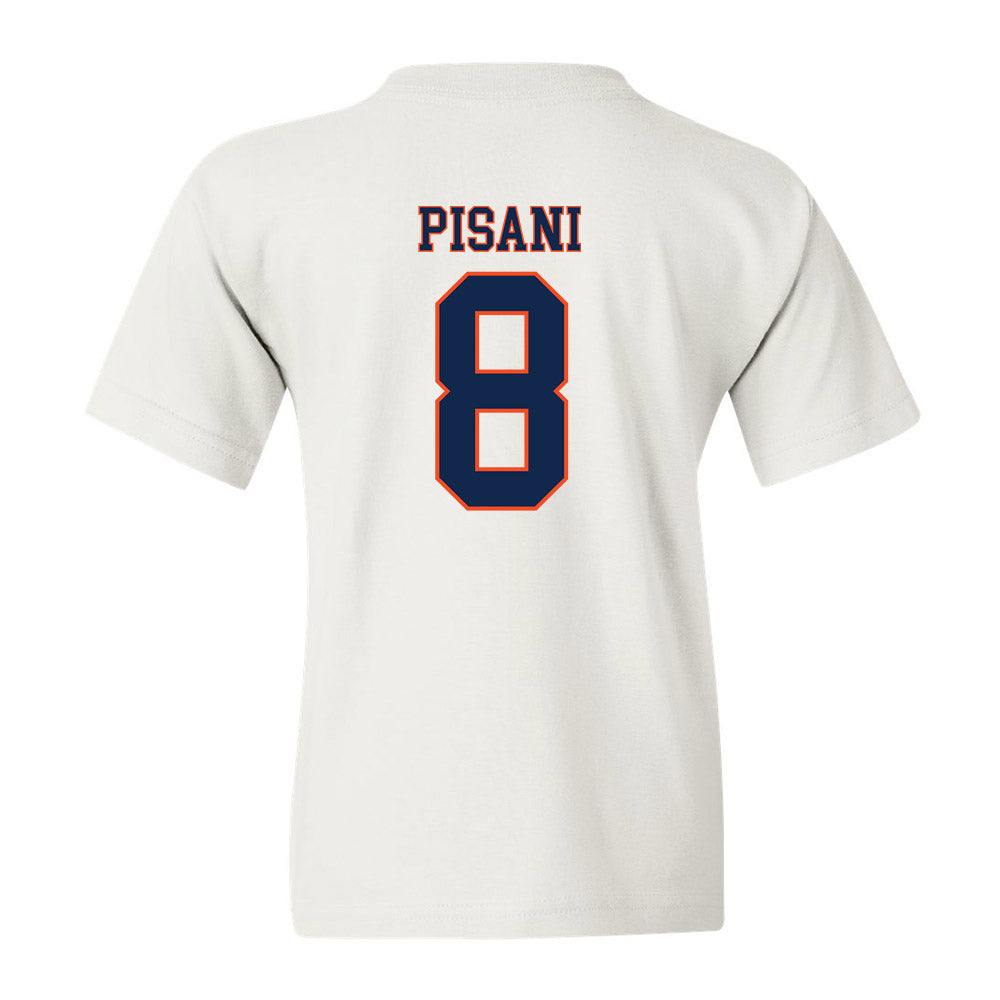 Virginia - NCAA Men's Lacrosse : Luke Pisani - Youth T-Shirt Replica Shersey