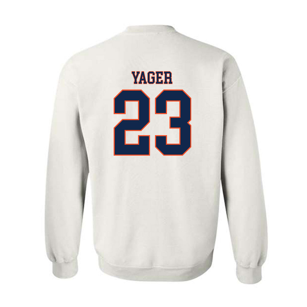 Virginia - NCAA Men's Lacrosse : Chase Yager - Crewneck Sweatshirt Replica Shersey